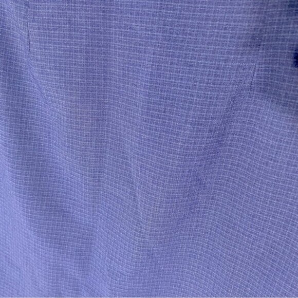 Vintage Emblem Blue Micro Plaid Mini Skirt 8 - Picture 9 of 11